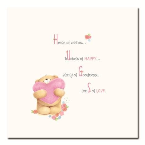 Hugs Forever Friends Card